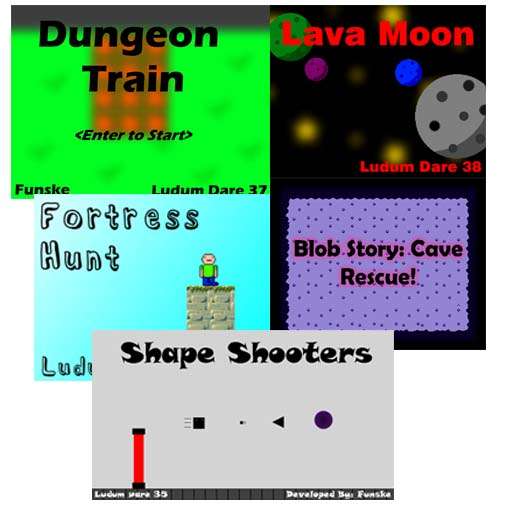 My 5 Ludum Dare submissions