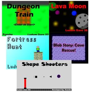 Screenshots of Ludum Dare submissions